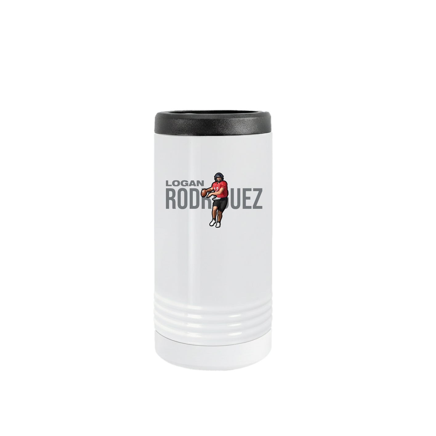 Slim Beverage Holder — Player Name in White