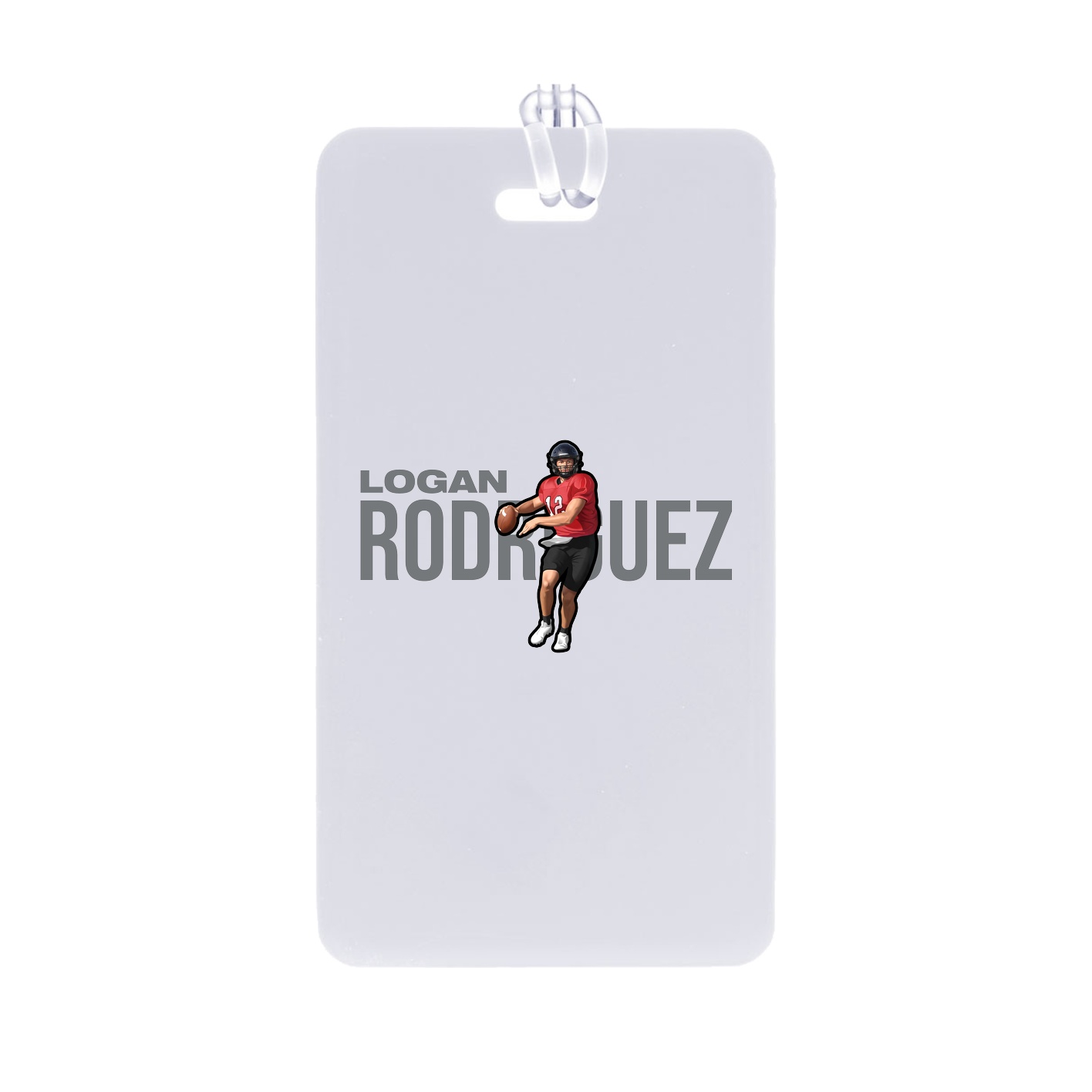 Bag Tag — Player Name in Classic