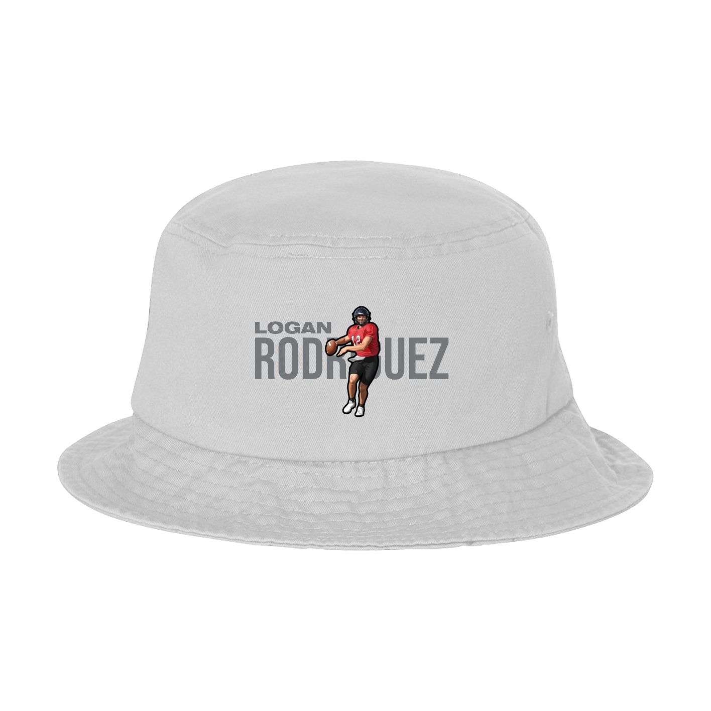 Bucket Cap — Player Name in White