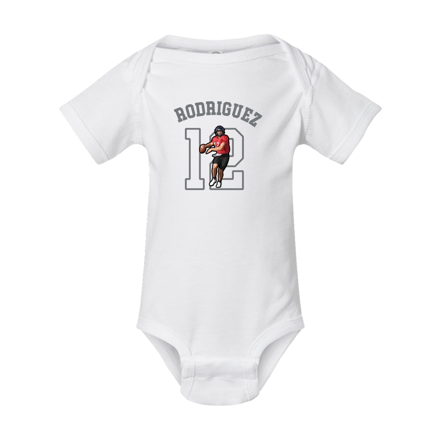 Baby Onesie — Shirsey Arch in White