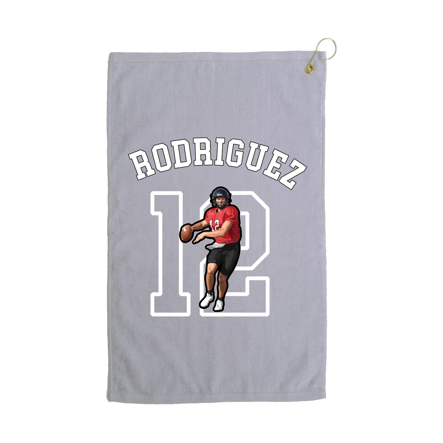 Golf Towel — Shirsey Arch in Grey