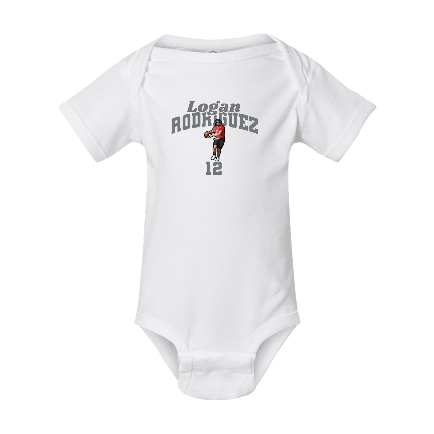 Baby Onesie — Signature Arch in White