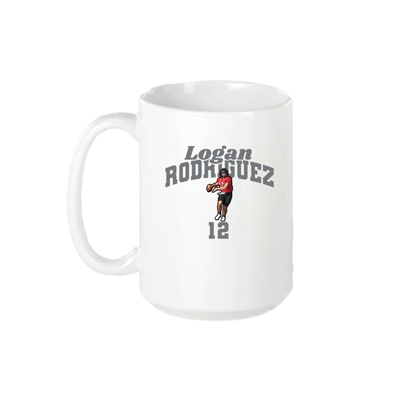 15oz Coffee Mug — Signature Arch in White