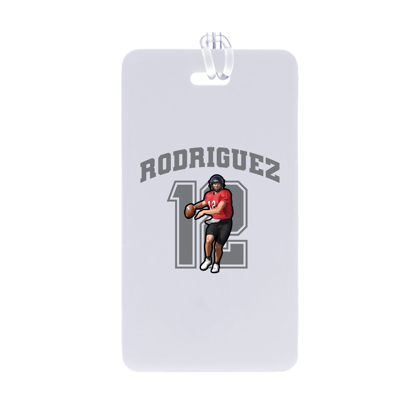 Bag Tag — Number in Classic