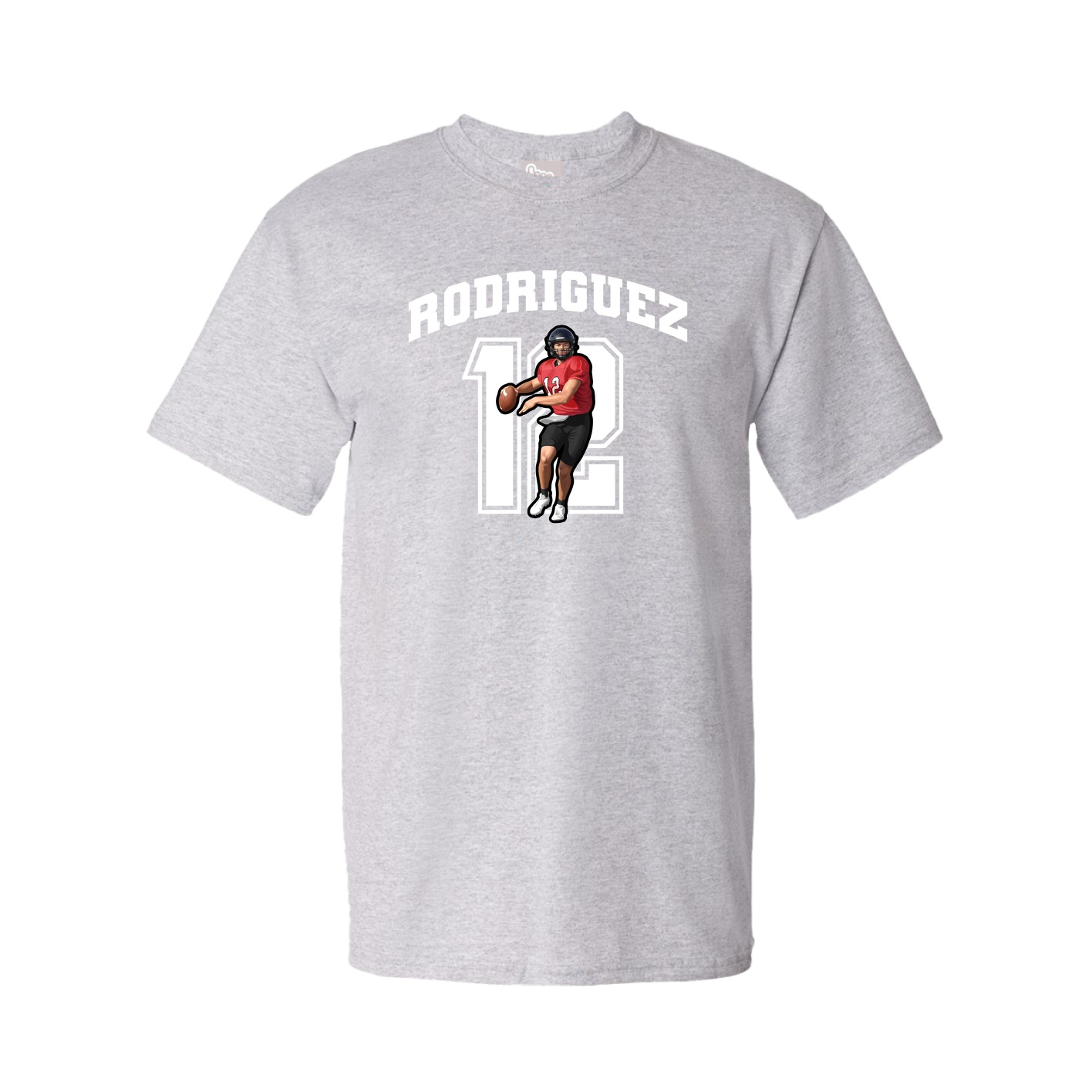 Tee — Number in Grey