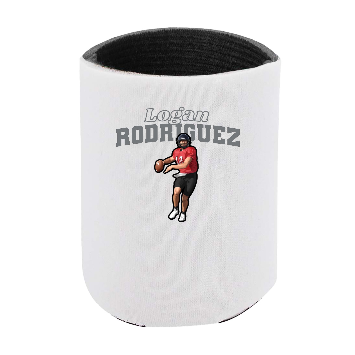 Can Holder — Name Arch in White