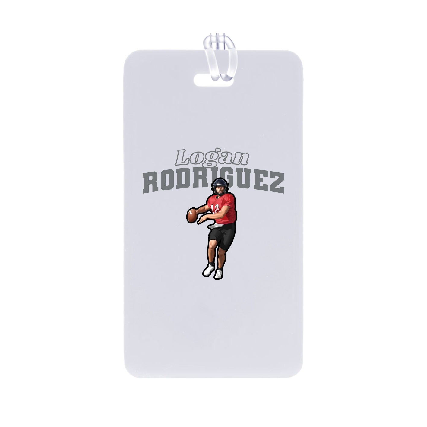 Bag Tag — Name Arch in Classic