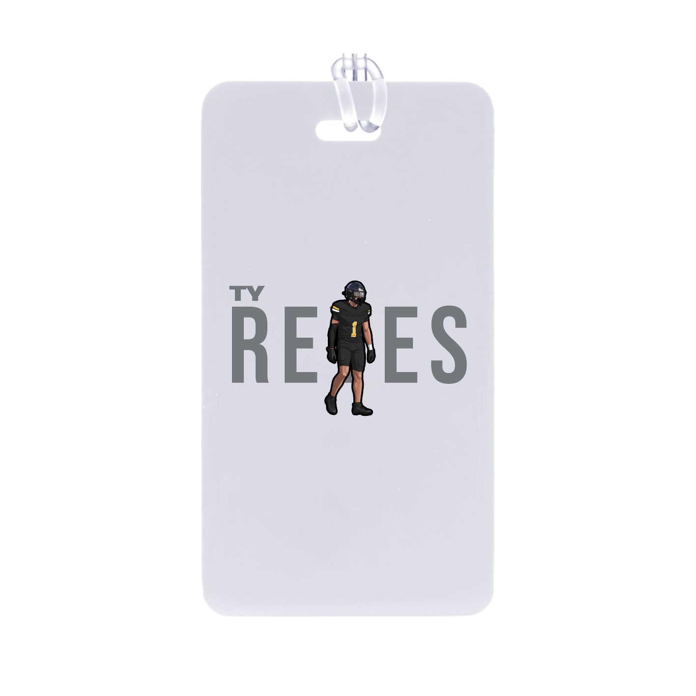 Bag Tag — Player Name in Classic