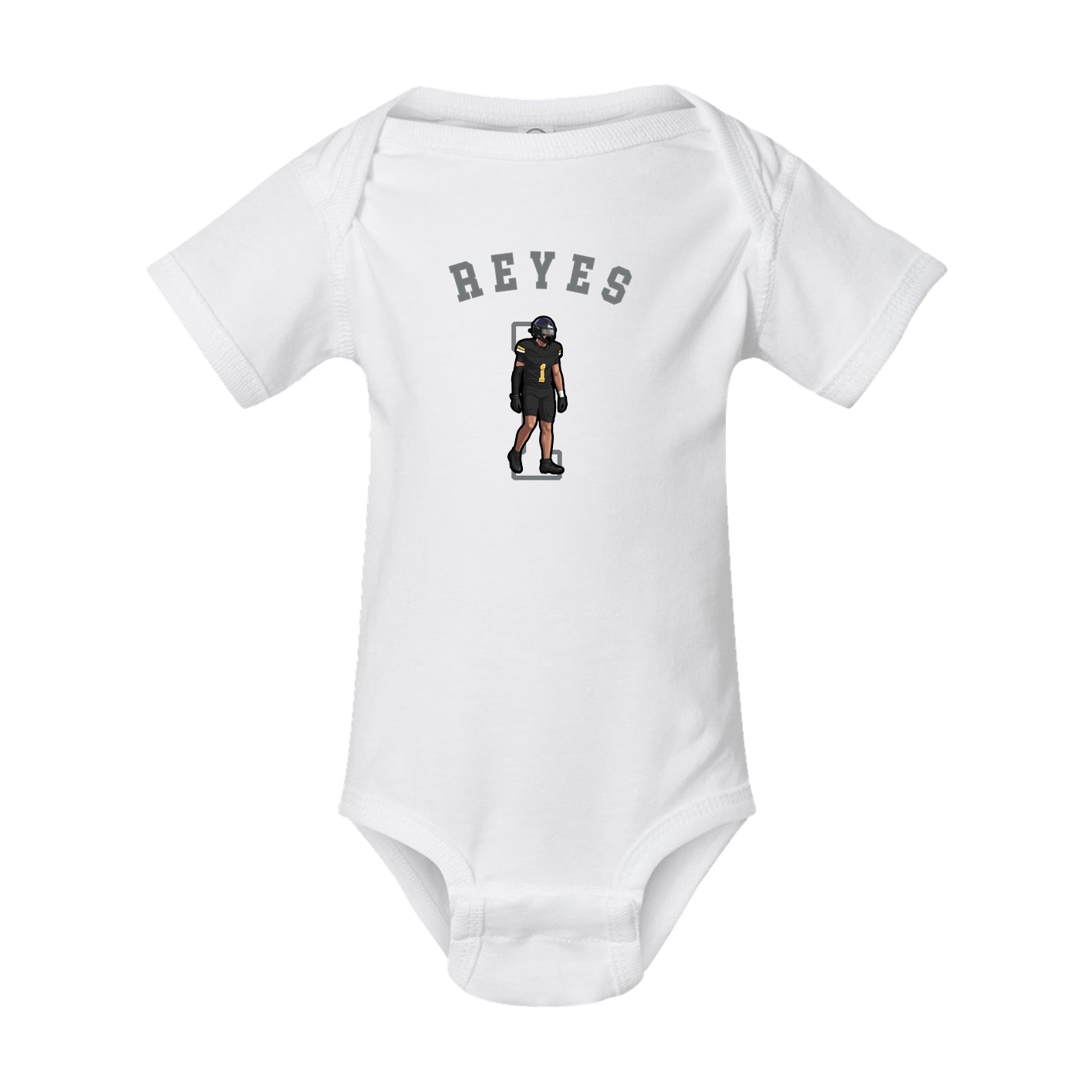 Baby Onesie — Shirsey Arch in White