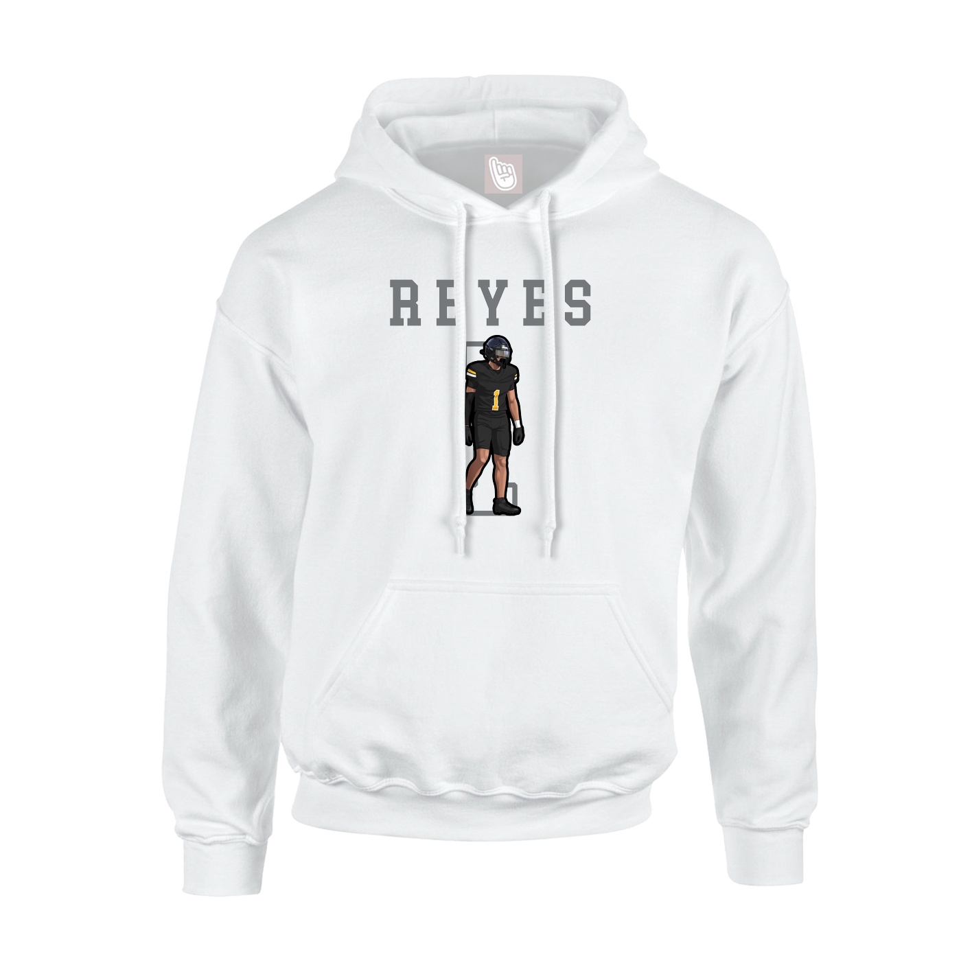 Youth Hoodie — Shirsey in White