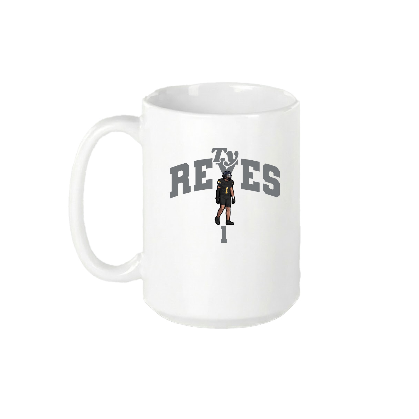15oz Coffee Mug — Signature Arch in White