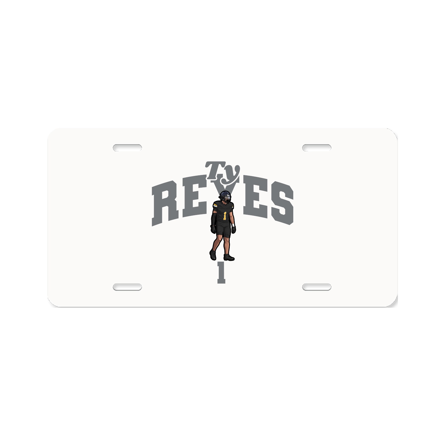 License Plate — Signature Arch in Classic