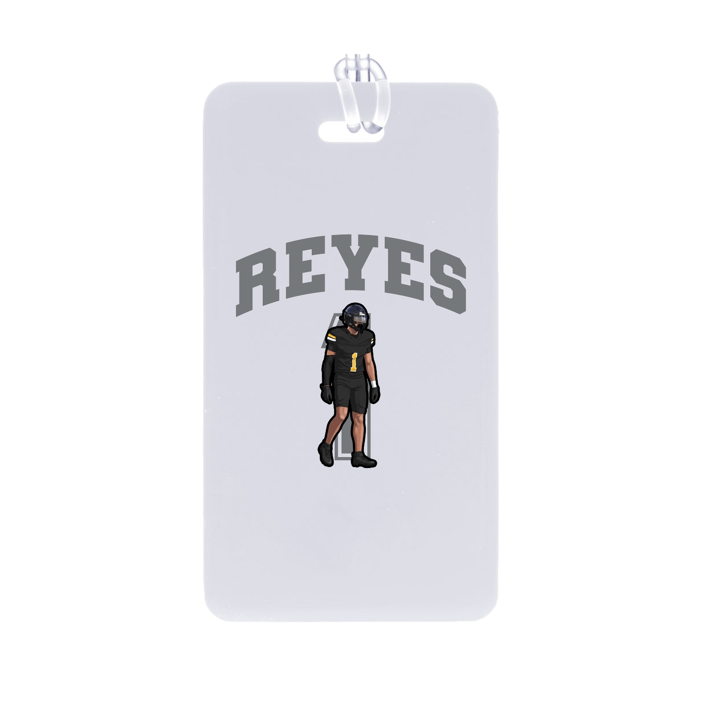 Bag Tag — Number in Classic
