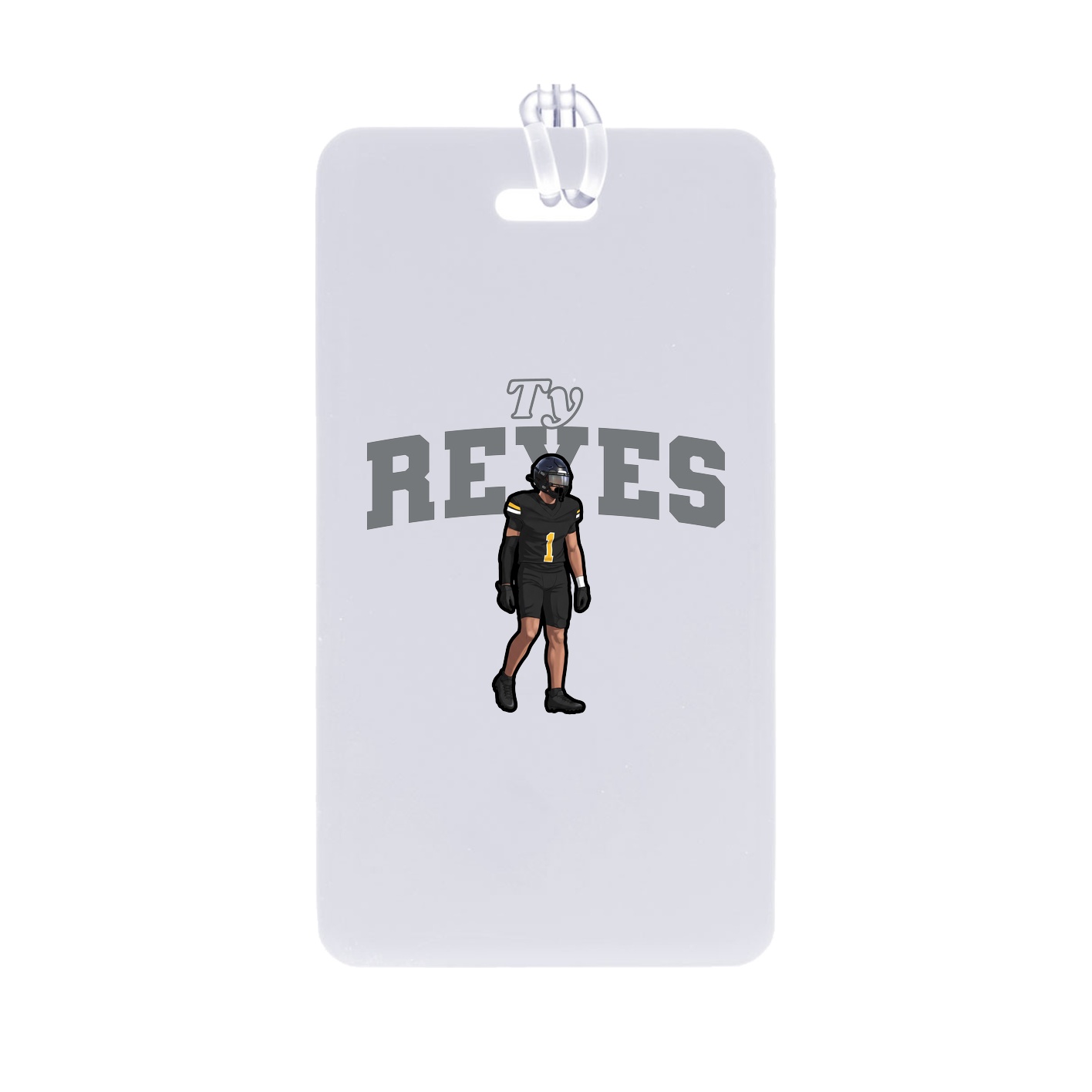 Bag Tag — Name Arch in Classic