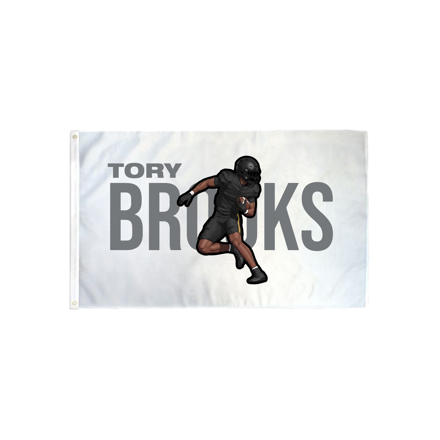 3x5 Flag — Player Name in Classic