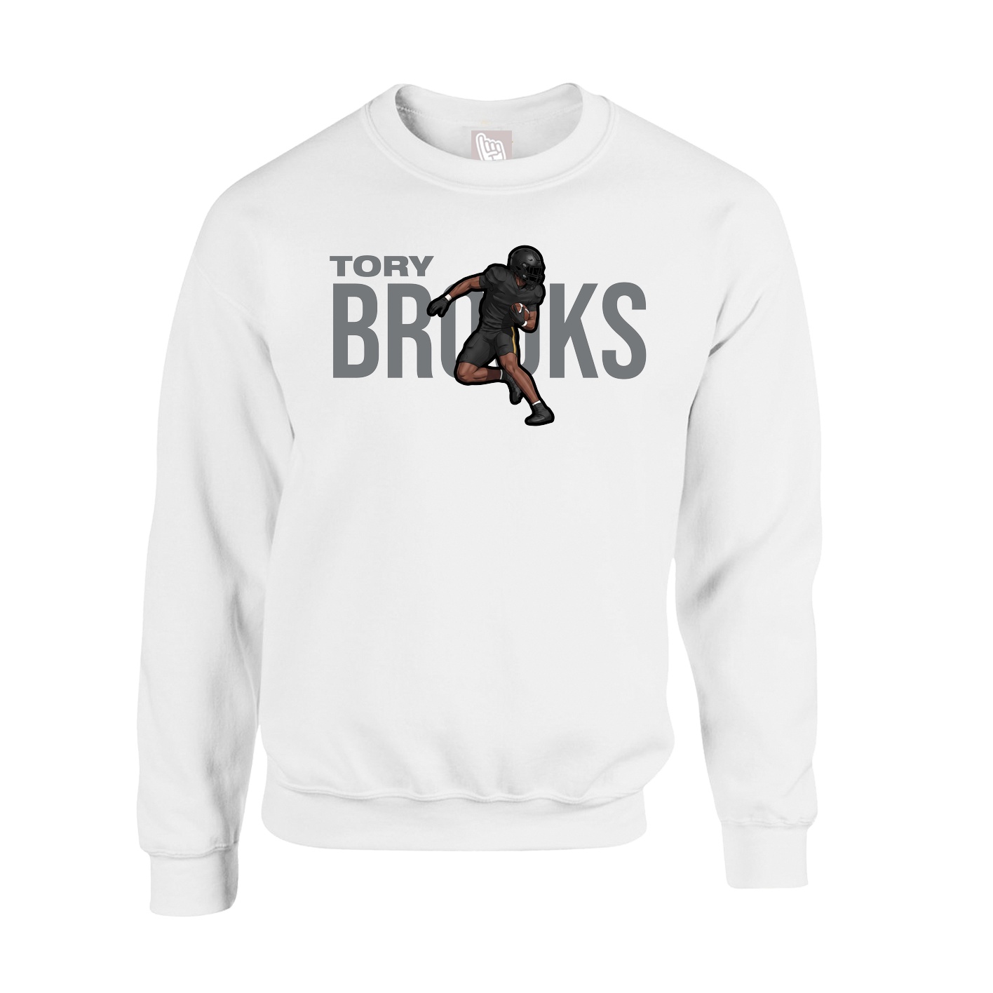 Fleece Crew — Player Name in White