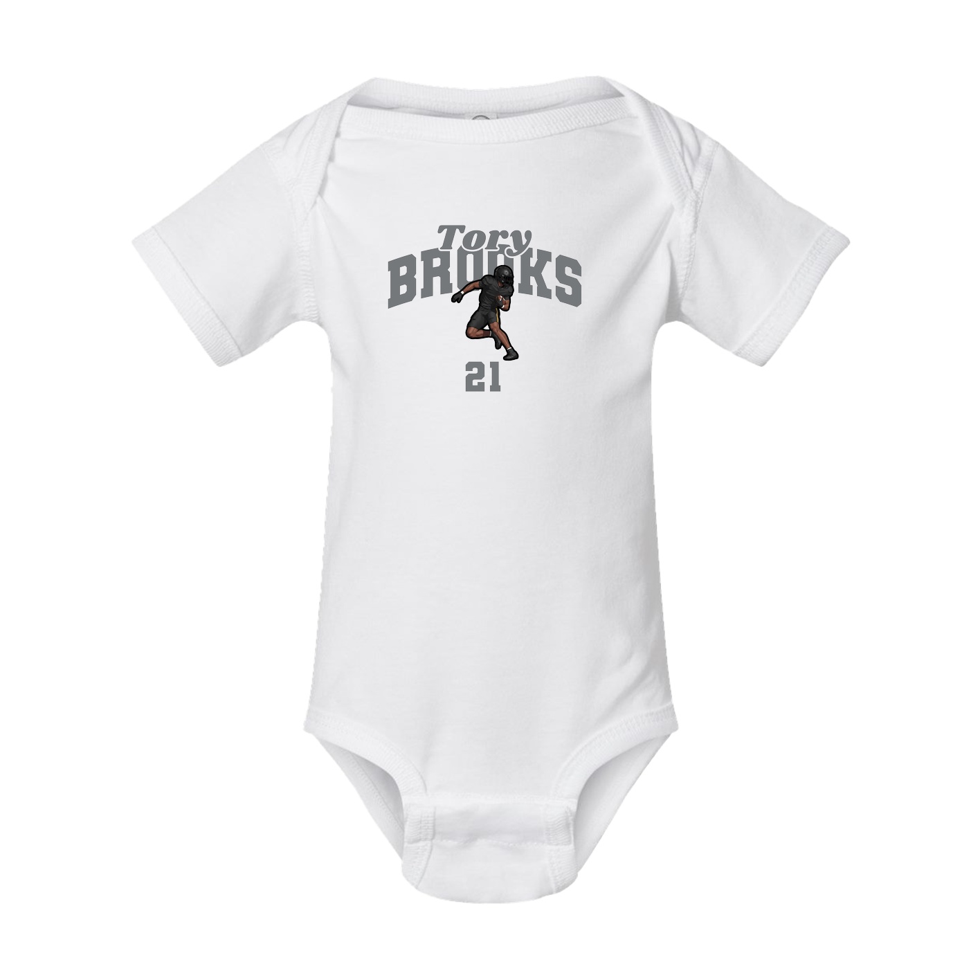 Baby Onesie — Signature Arch in White