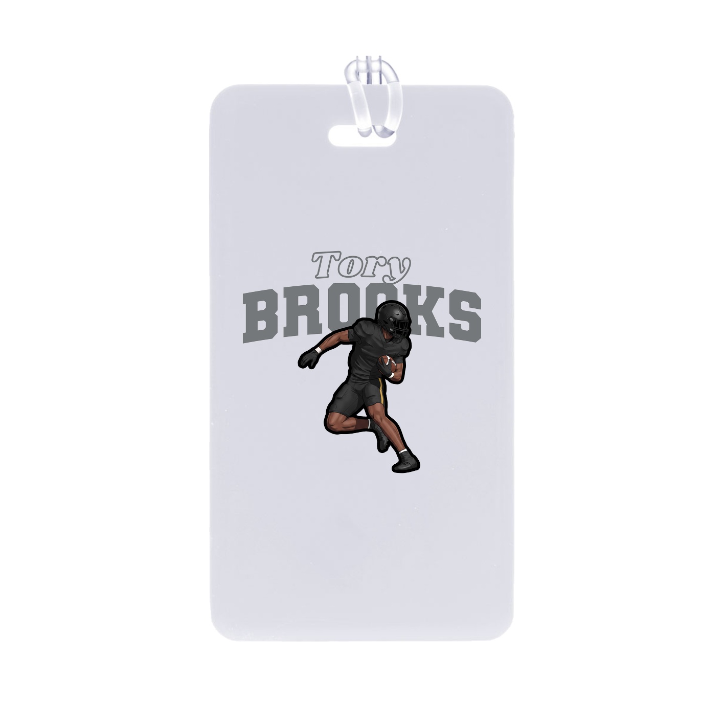 Bag Tag — Name Arch in Classic