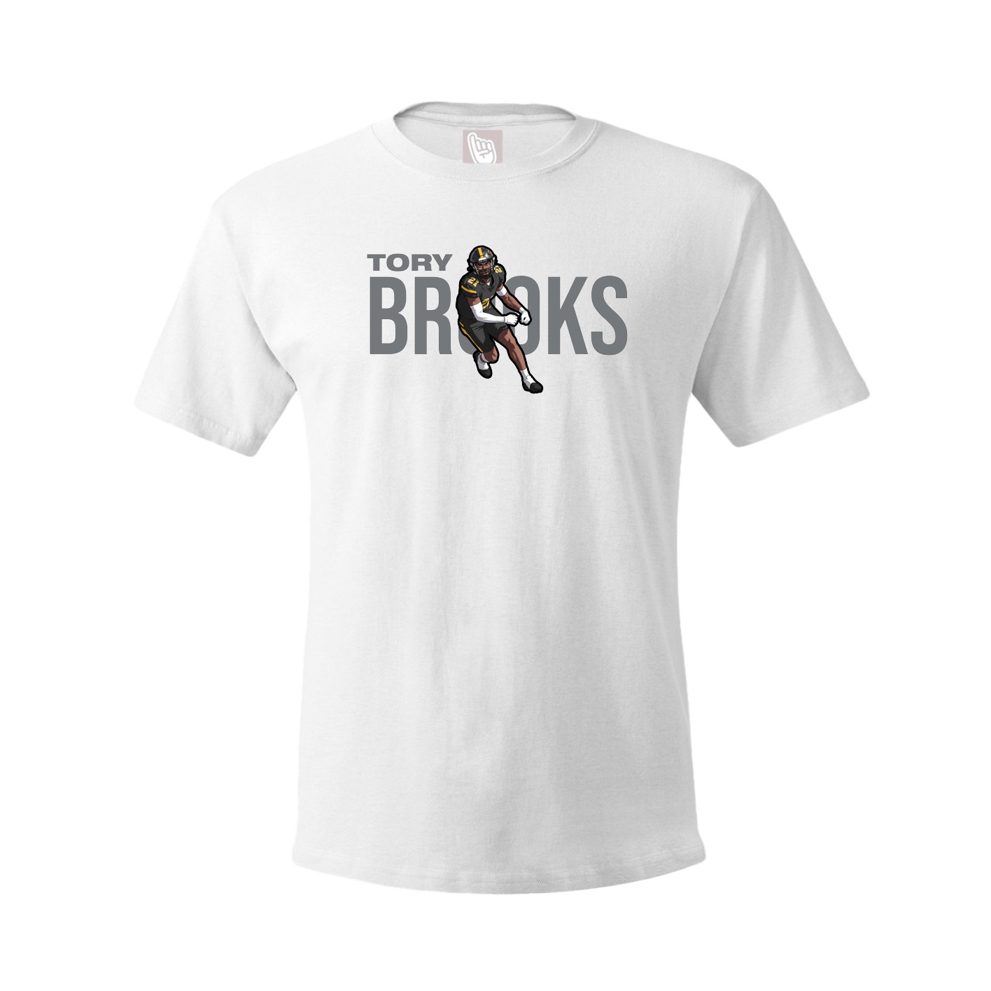Youth Tee — Player Name in White