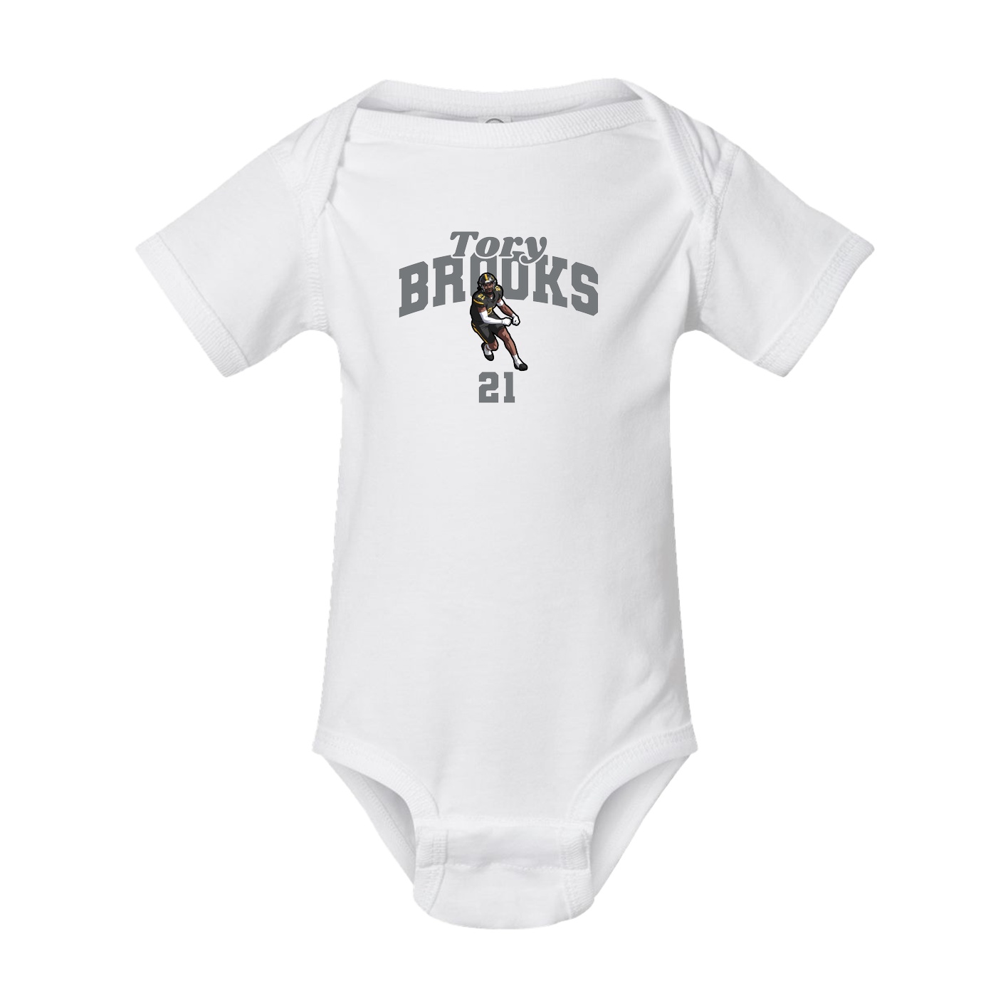 Baby Onesie — Signature Arch in White