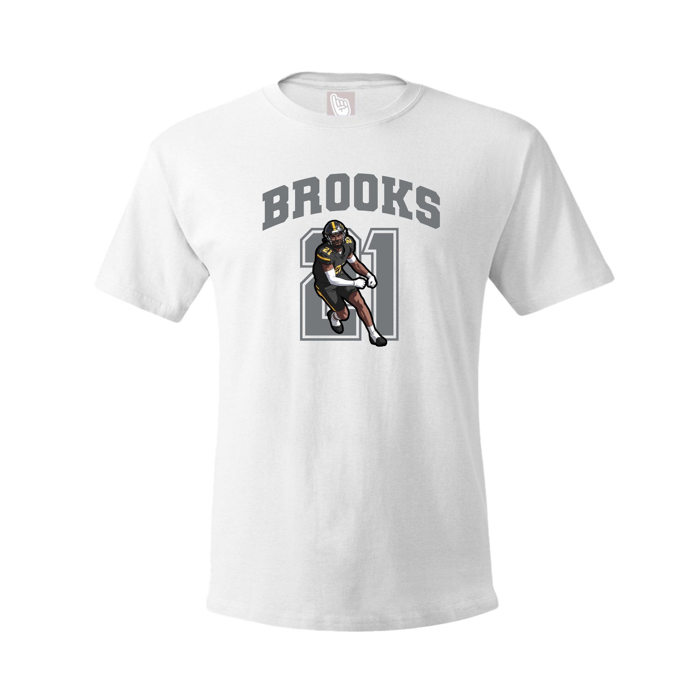 Tee — Number in White