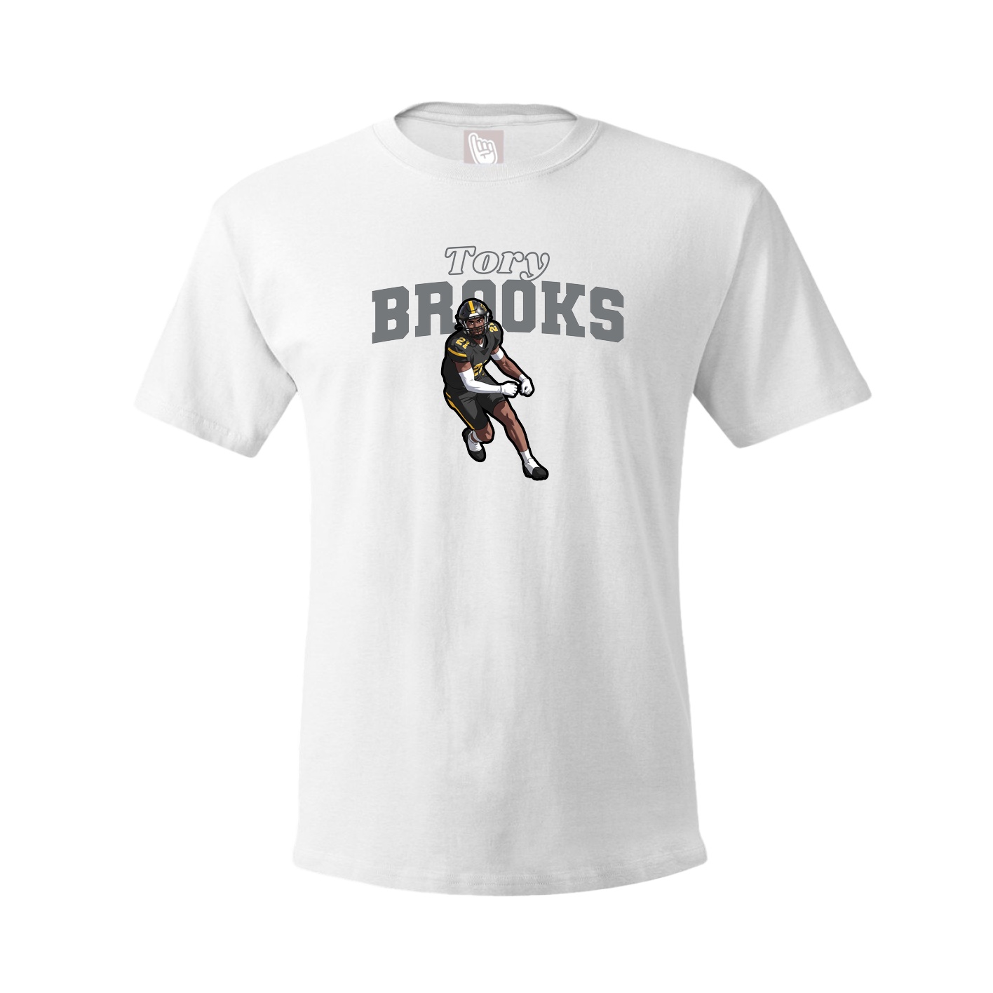 Tee — Name Arch in White