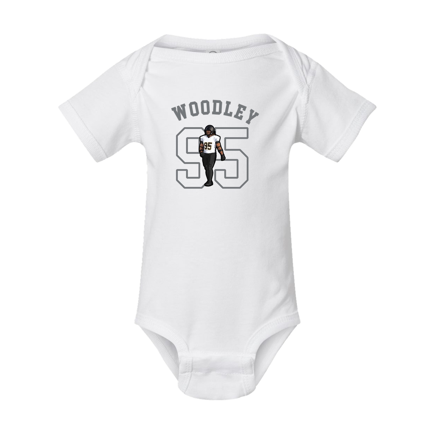 Baby Onesie — Shirsey Arch in White