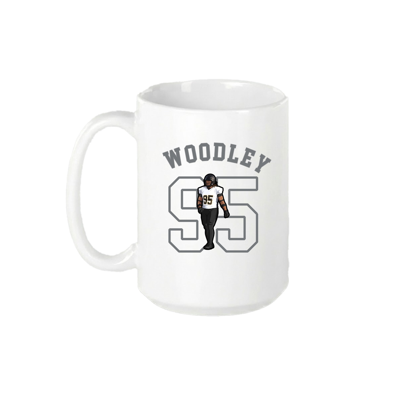 15oz Coffee Mug — Shirsey Arch in White