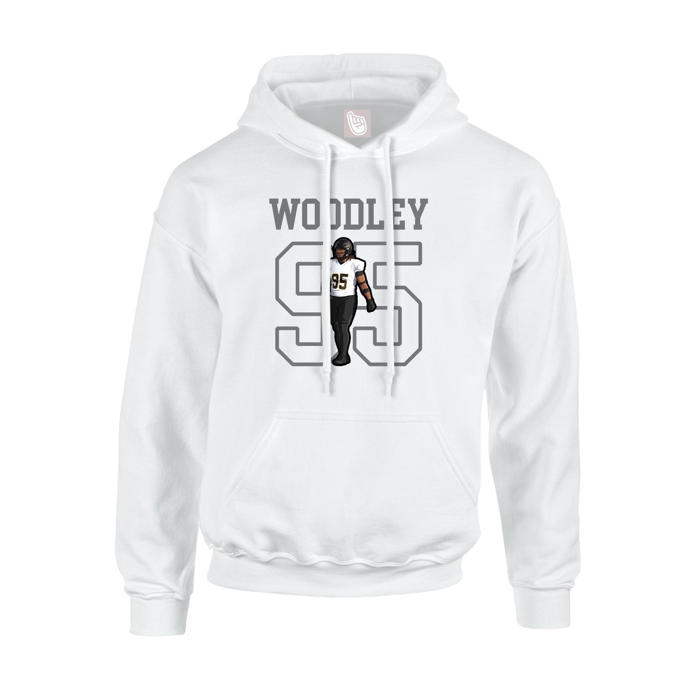 Youth Hoodie — Shirsey in White