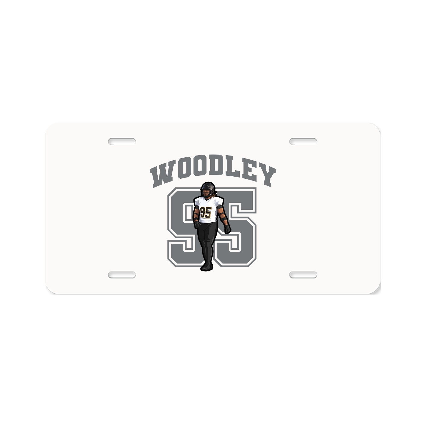 License Plate — Number in Classic