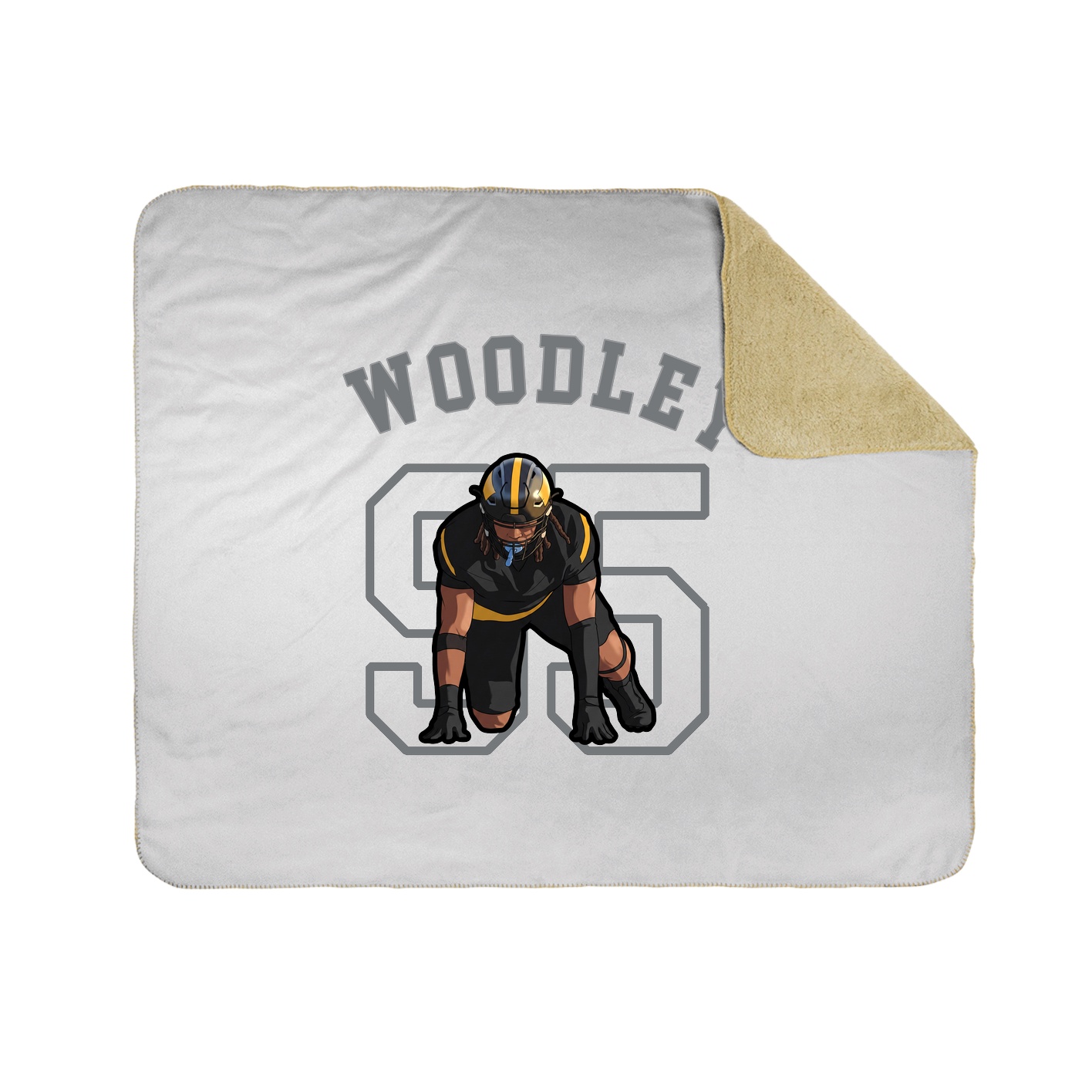 Throw Blanket — Shirsey Arch in White