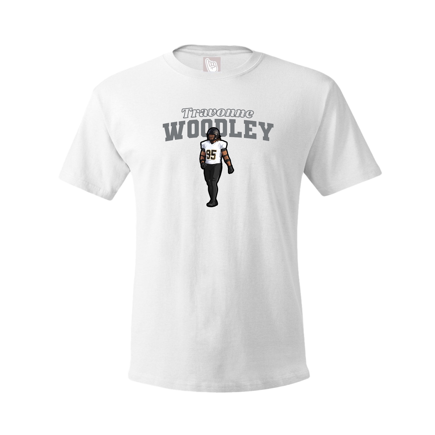 Tee — Name Arch in White