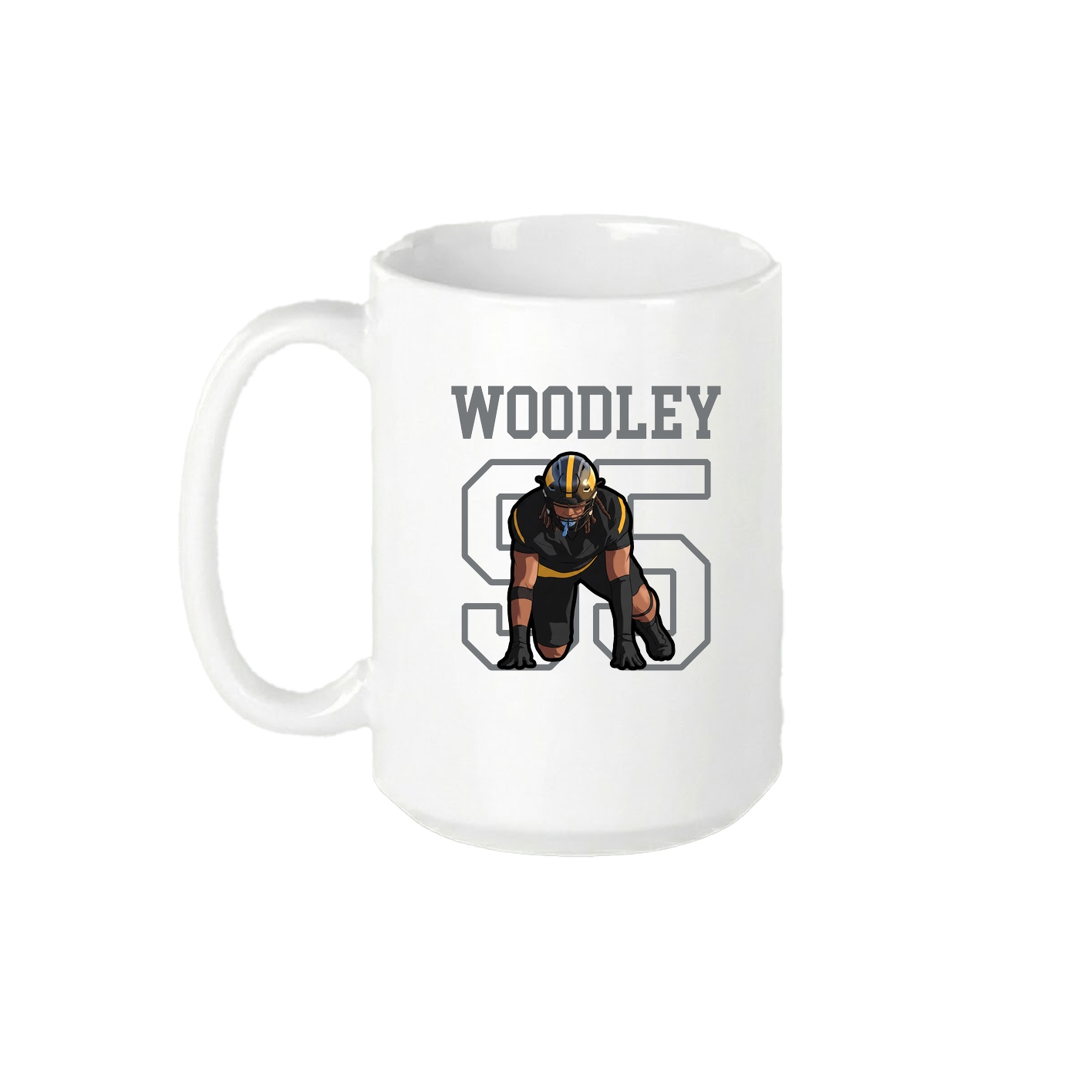 15oz Coffee Mug — Shirsey in White