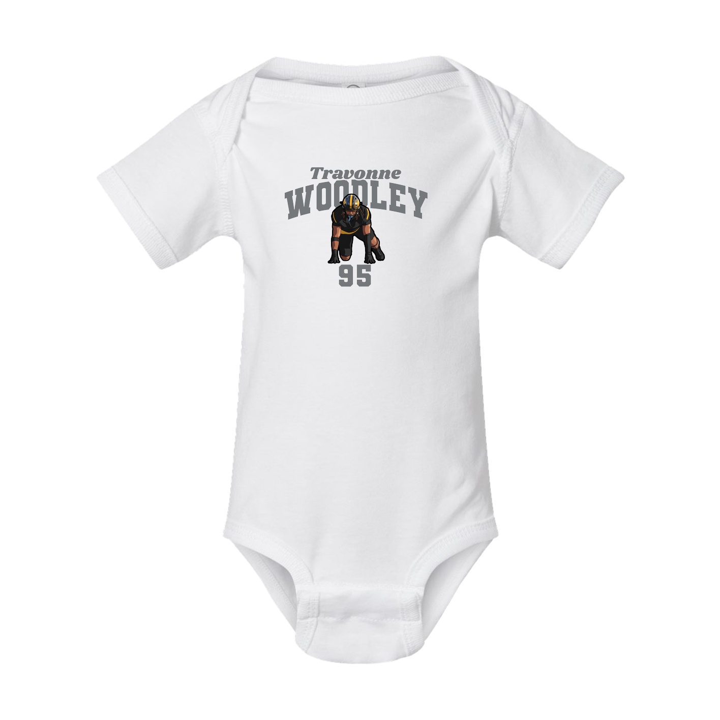 Baby Onesie — Signature Arch in White