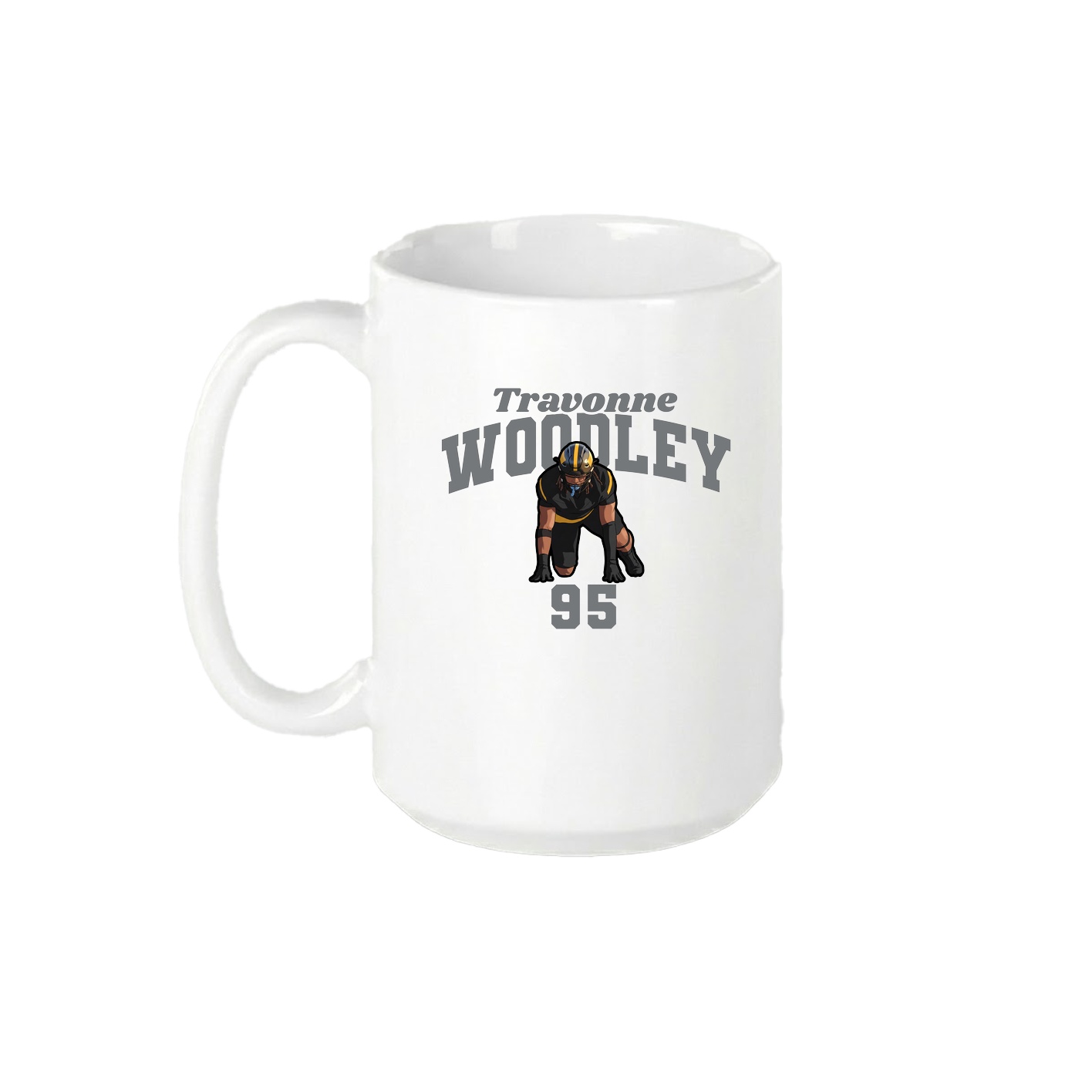 15oz Coffee Mug — Signature Arch in White
