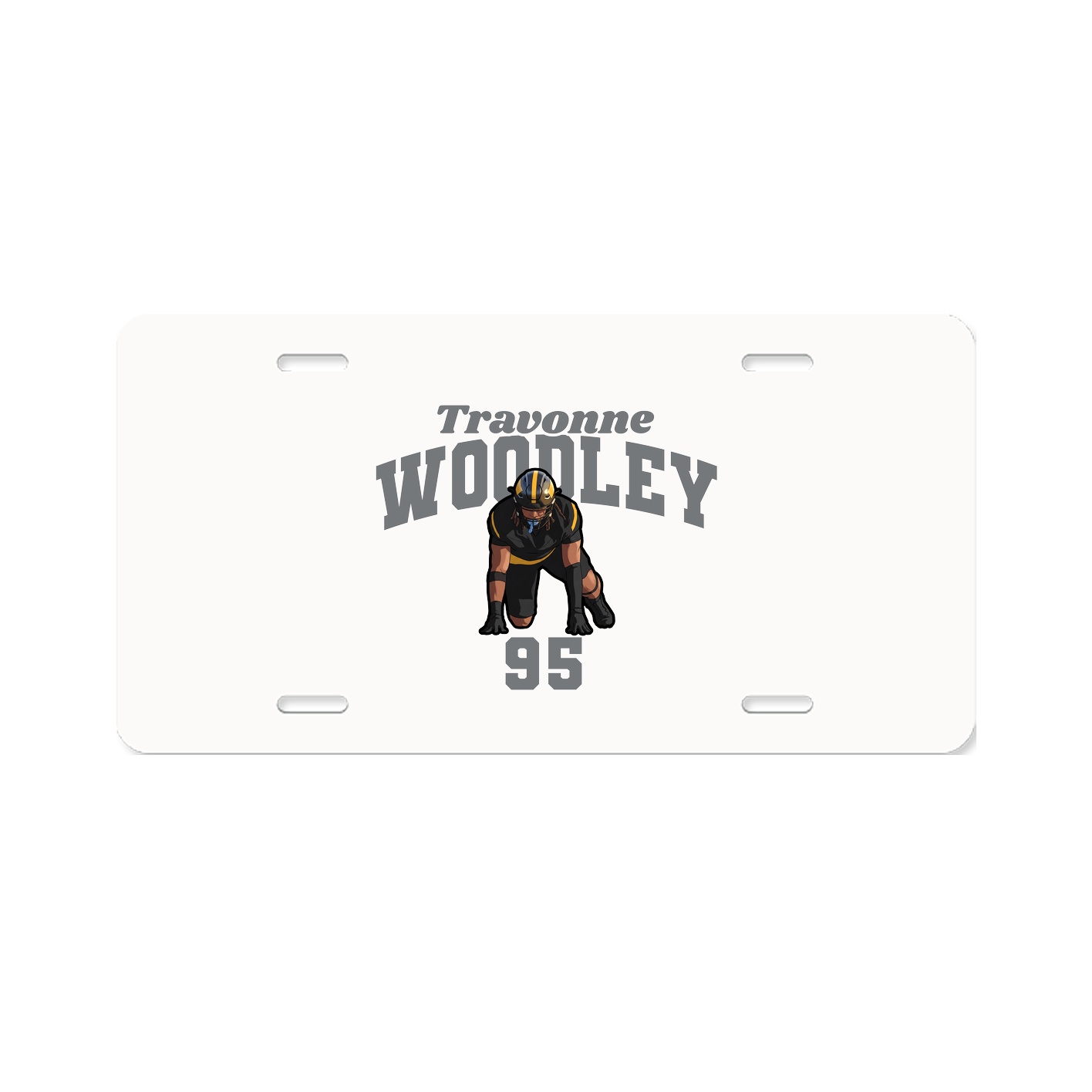 License Plate — Signature Arch in Classic