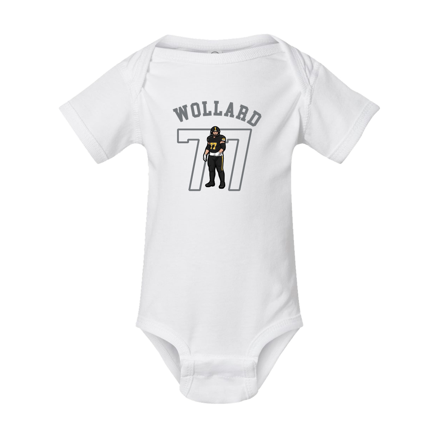Baby Onesie — Shirsey Arch in White