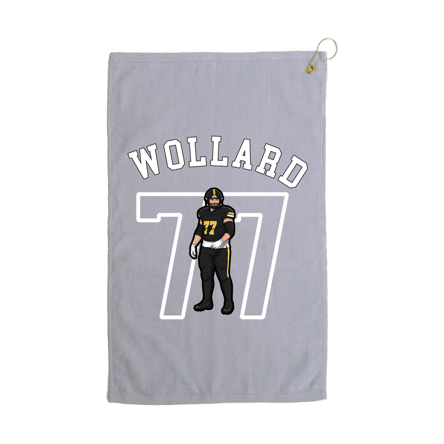 Golf Towel — Shirsey Arch in Grey