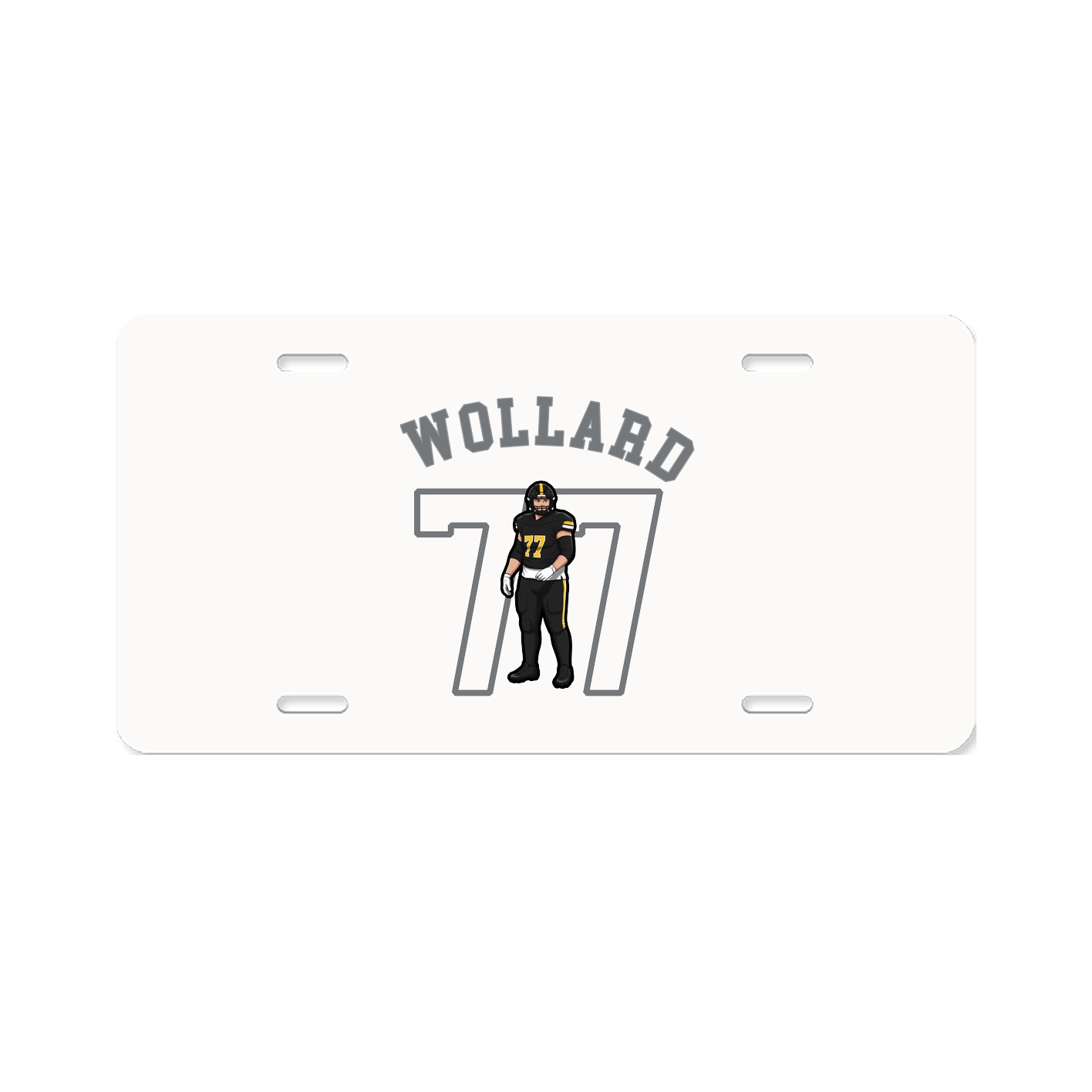 License Plate — Shirsey Arch in Classic