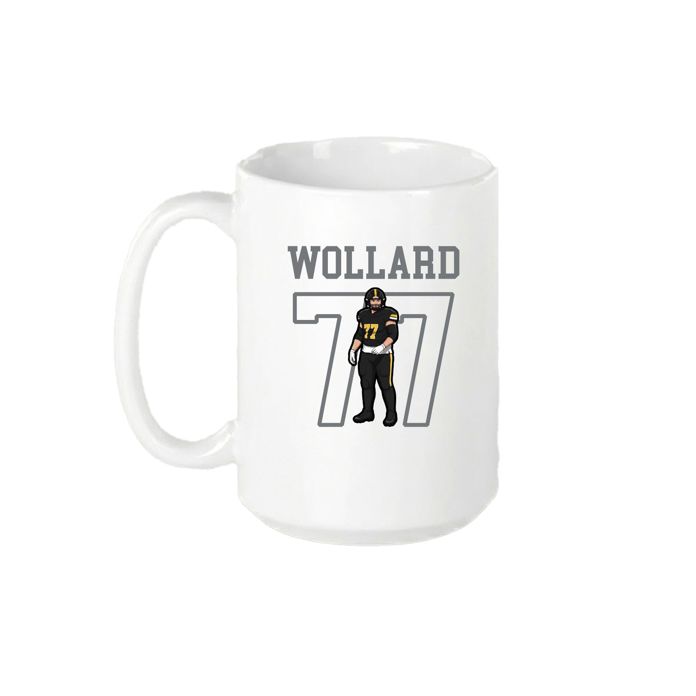 15oz Coffee Mug — Shirsey in White