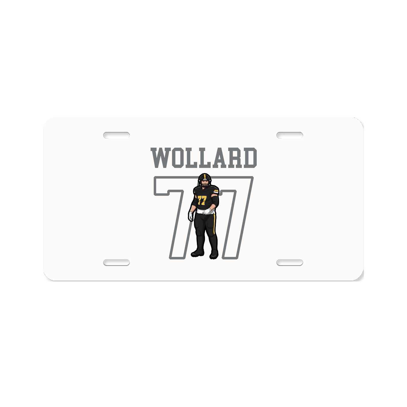 License Plate — Shirsey in Classic