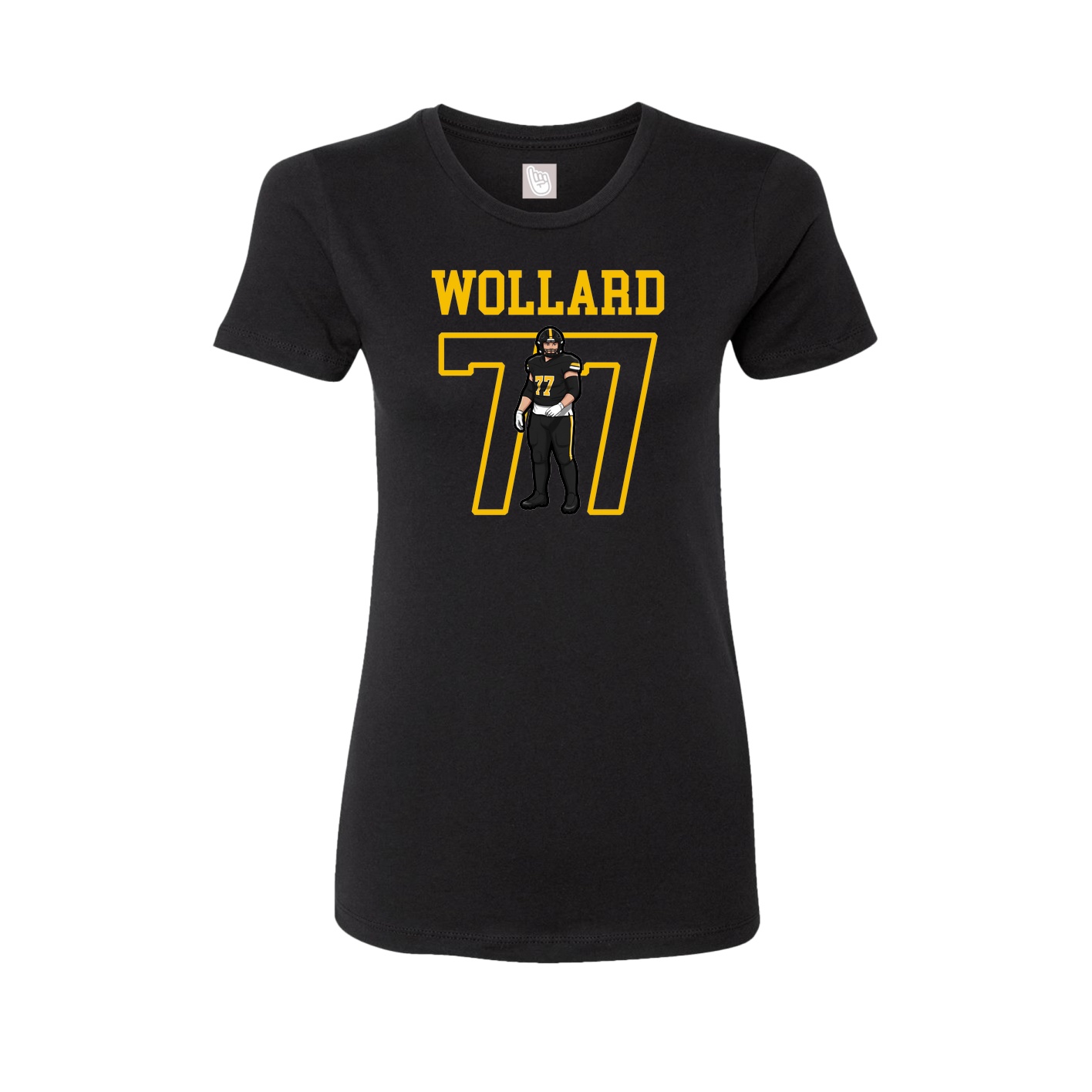 Fitted Women's Tee — Shirsey in Black