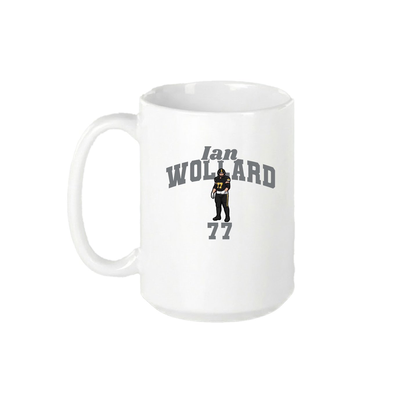 15oz Coffee Mug — Signature Arch in White