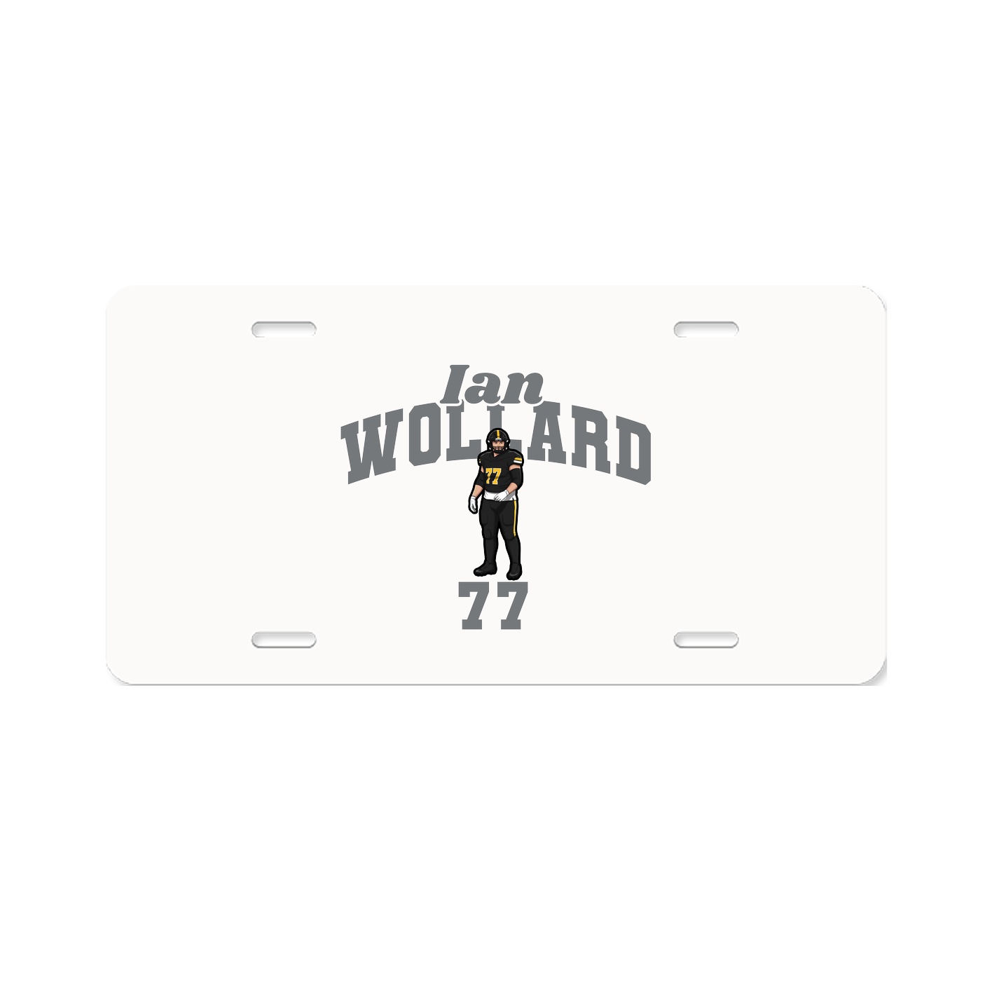 License Plate — Signature Arch in Classic