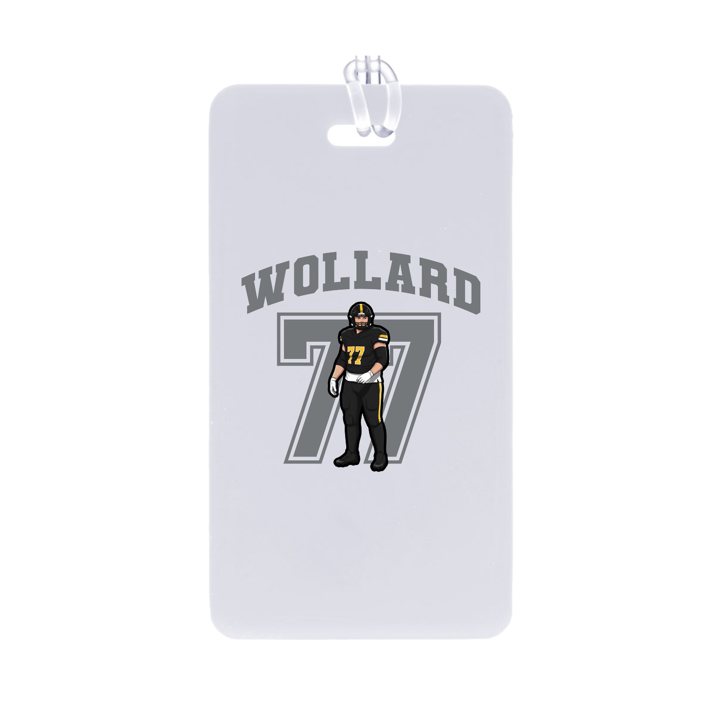 Bag Tag — Number in Classic