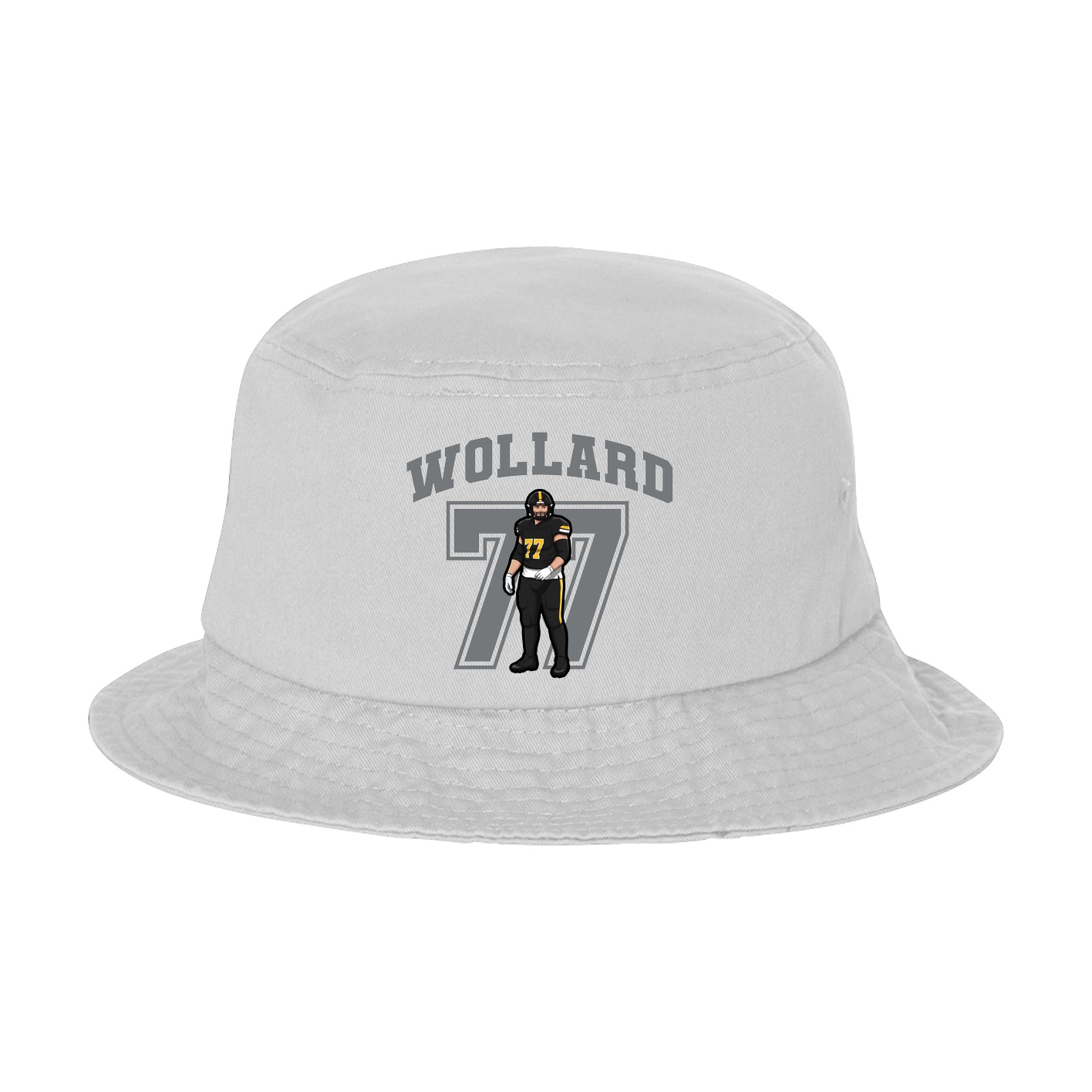 Bucket Cap — Number in White