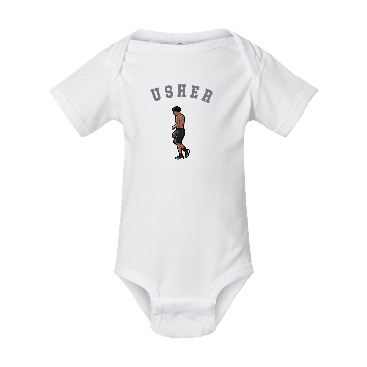 Baby Onesie — Shirsey Arch in White