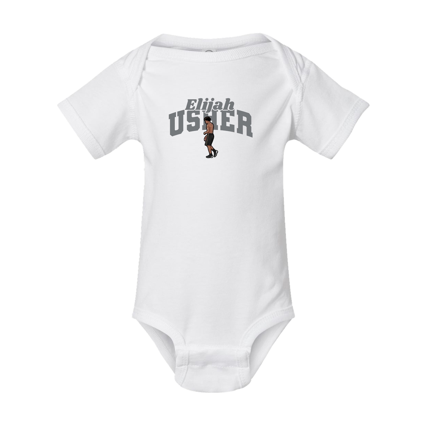Baby Onesie — Signature Arch in White