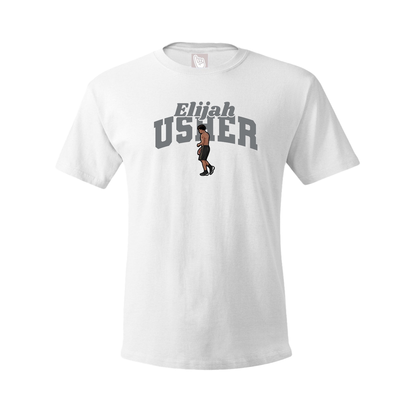 Youth Tee — Signature Arch in White