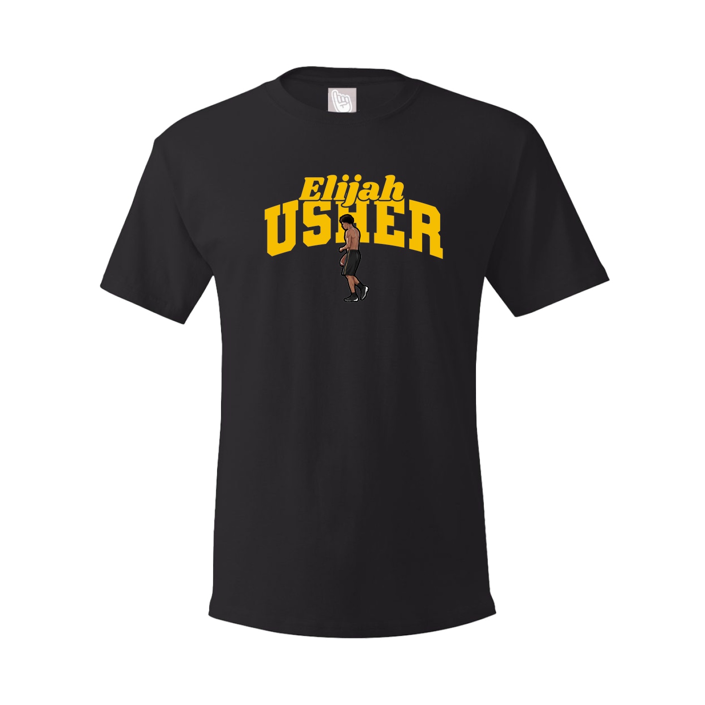 Youth Tee — Signature Arch in Black